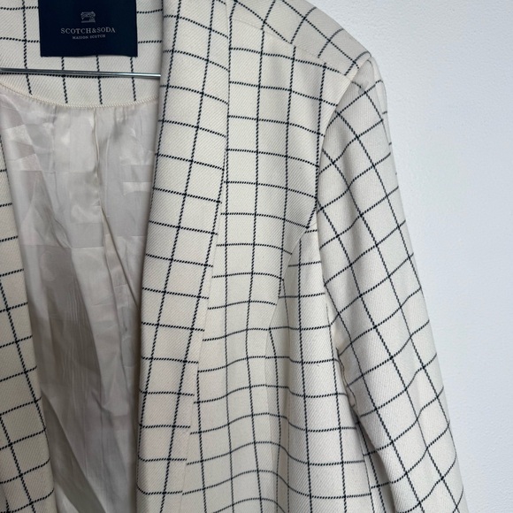 Scotch & Soda Black‎ and White Checkered Jacket - Picture 4 of 11